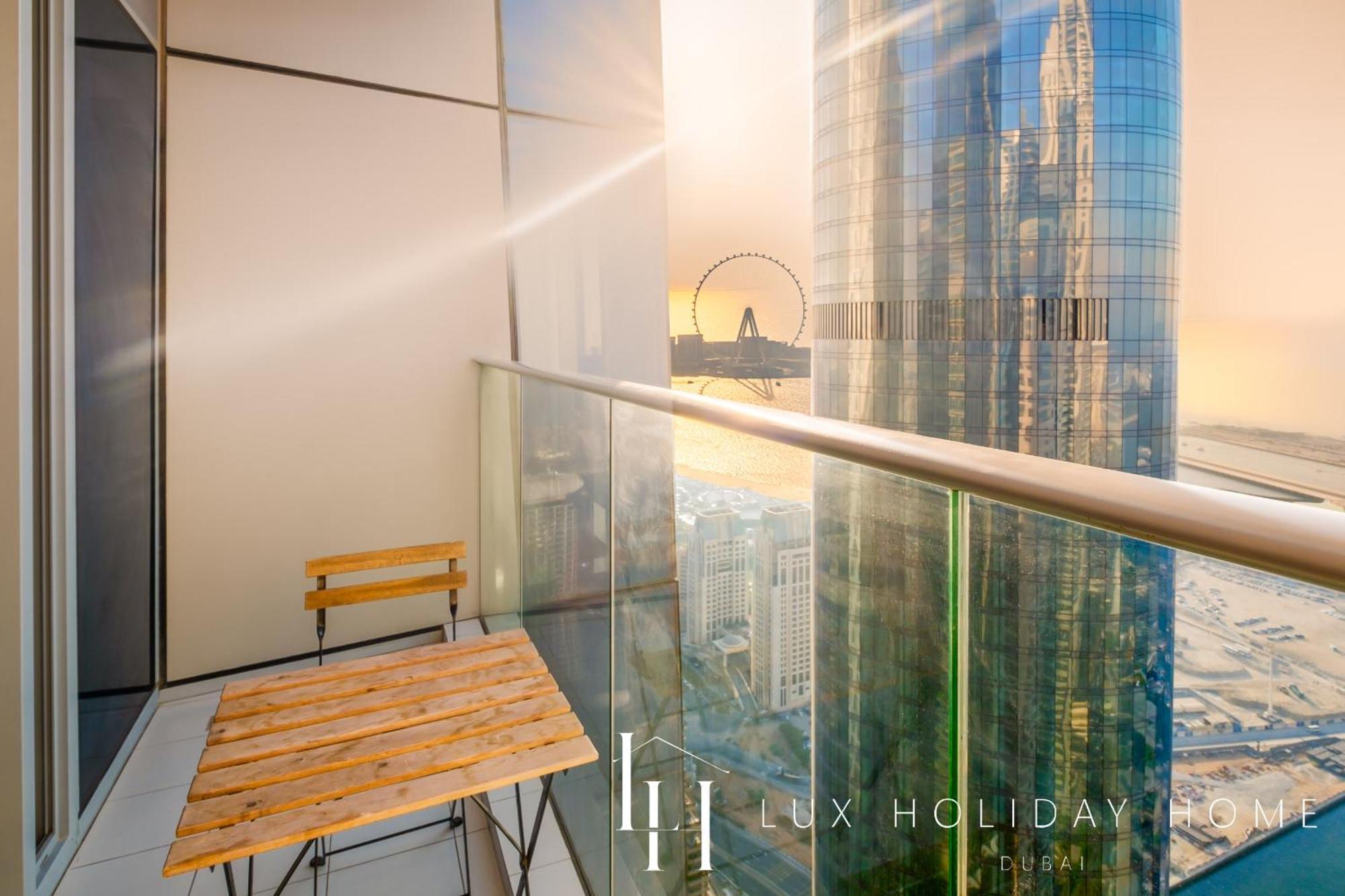 Lux - Lavish Suite With Full Palm Jumeirah View 1 Dubai Eksteriør bilde