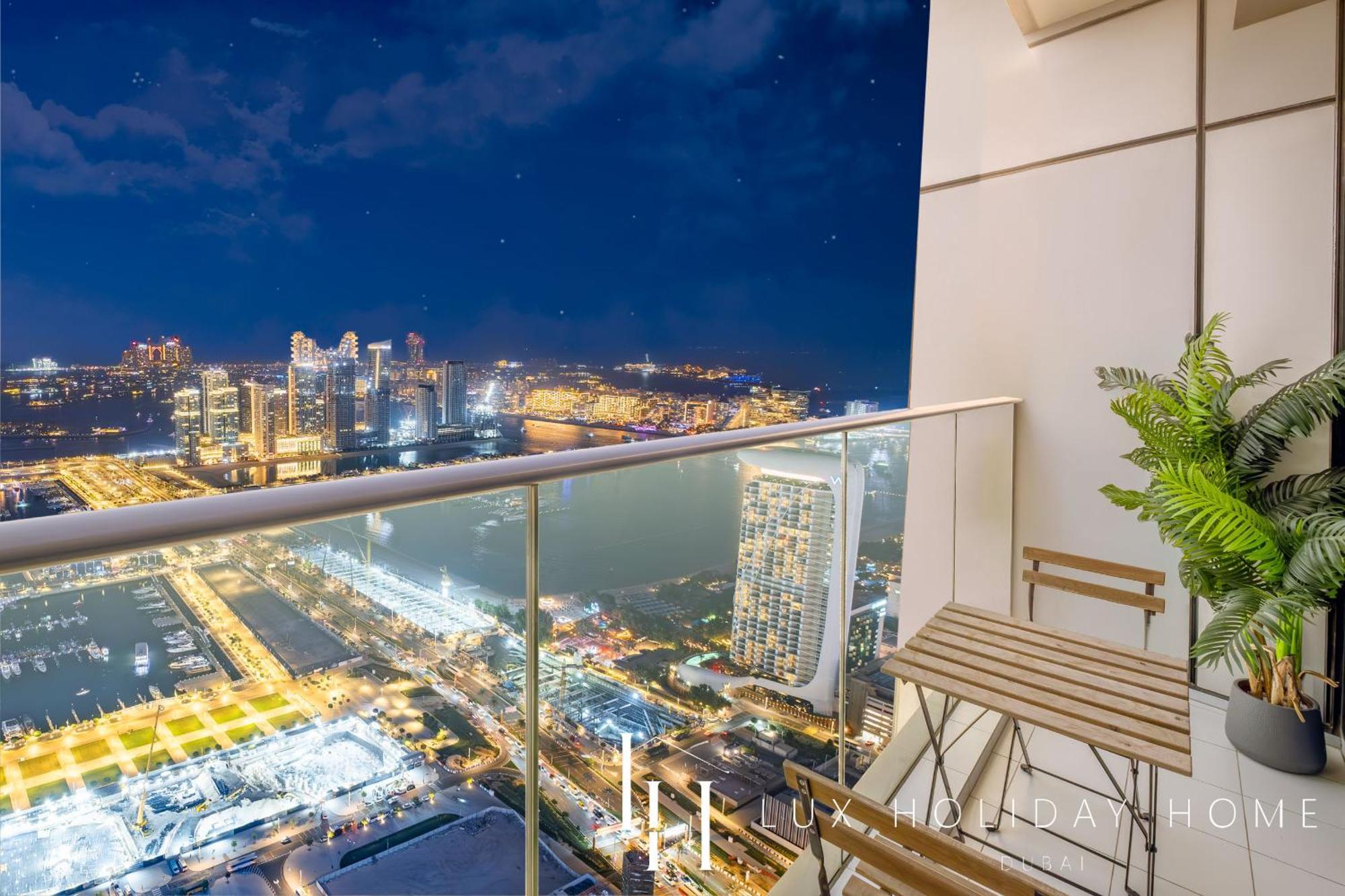 Lux - Lavish Suite With Full Palm Jumeirah View 1 Dubai Eksteriør bilde