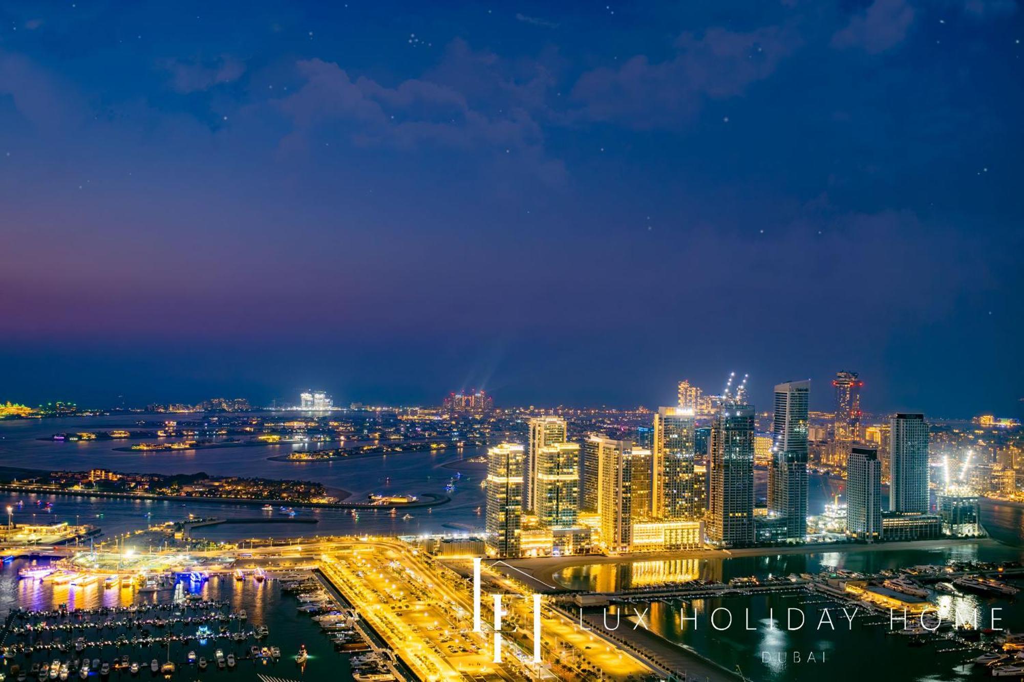 Lux - Lavish Suite With Full Palm Jumeirah View 1 Dubai Eksteriør bilde