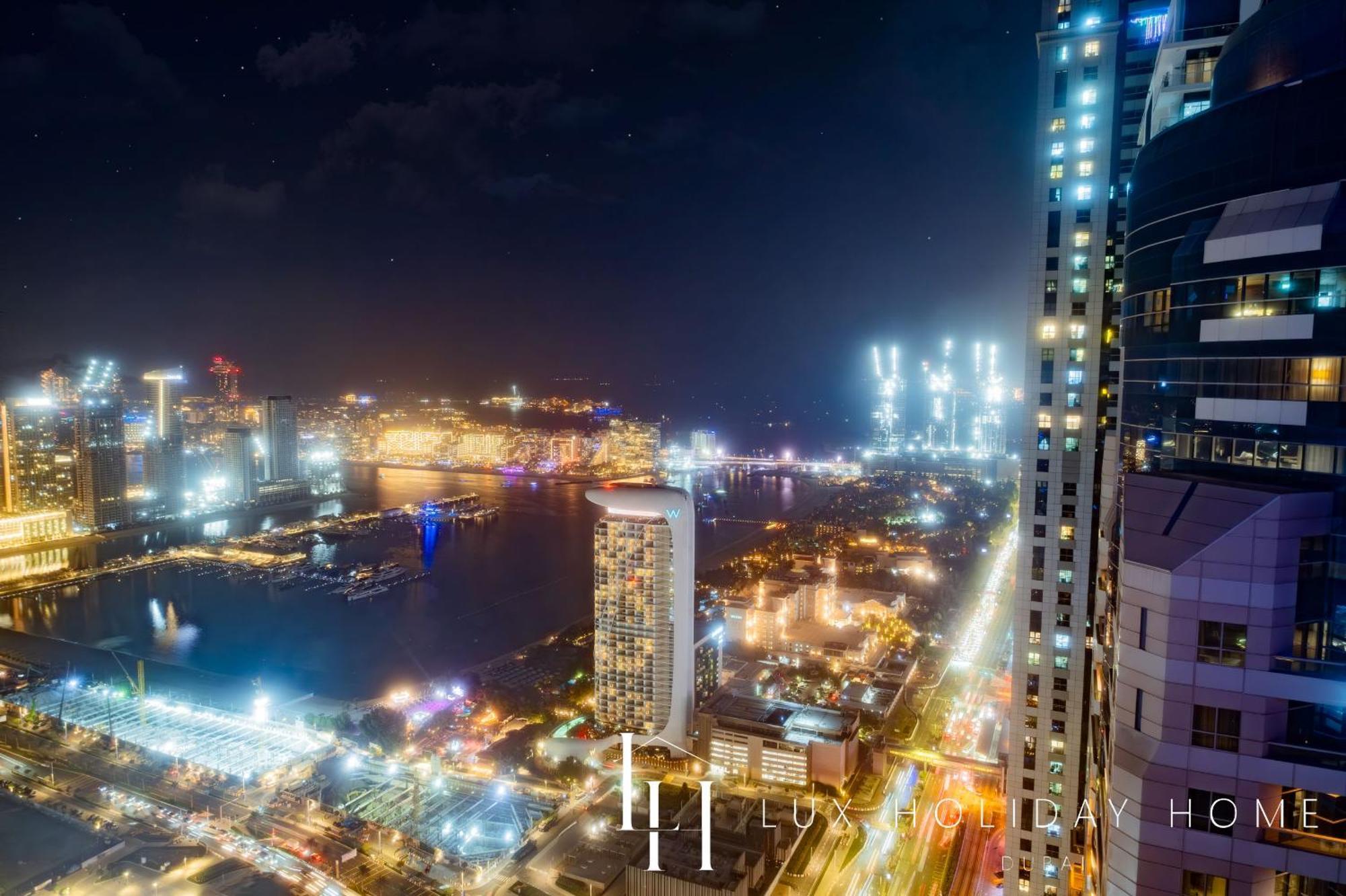 Lux - Lavish Suite With Full Palm Jumeirah View 1 Dubai Eksteriør bilde