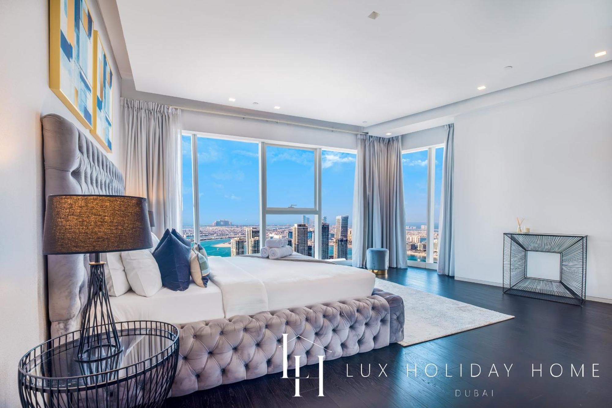 Lux - Lavish Suite With Full Palm Jumeirah View 1 Dubai Eksteriør bilde