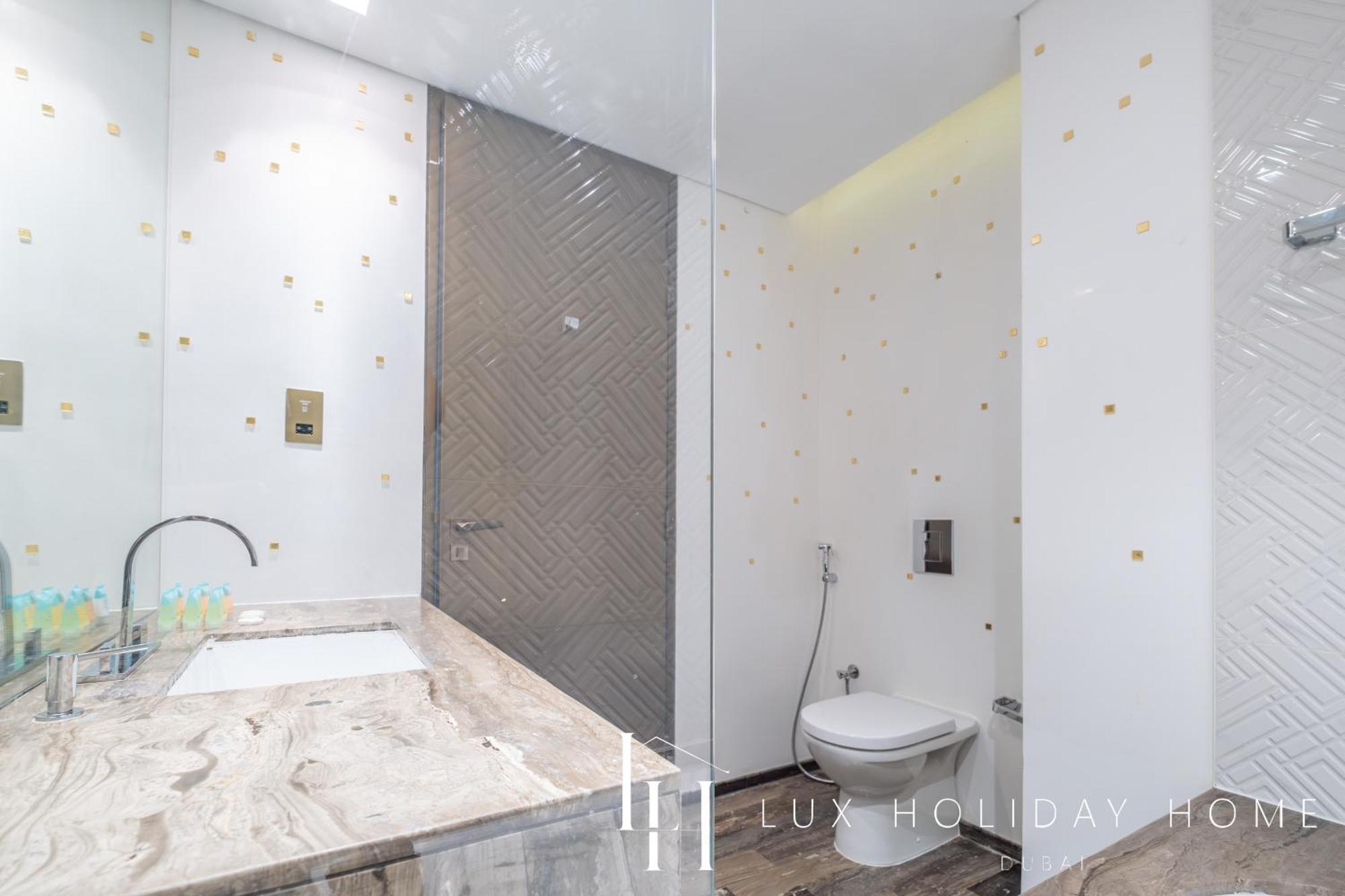 Lux - Lavish Suite With Full Palm Jumeirah View 1 Dubai Eksteriør bilde