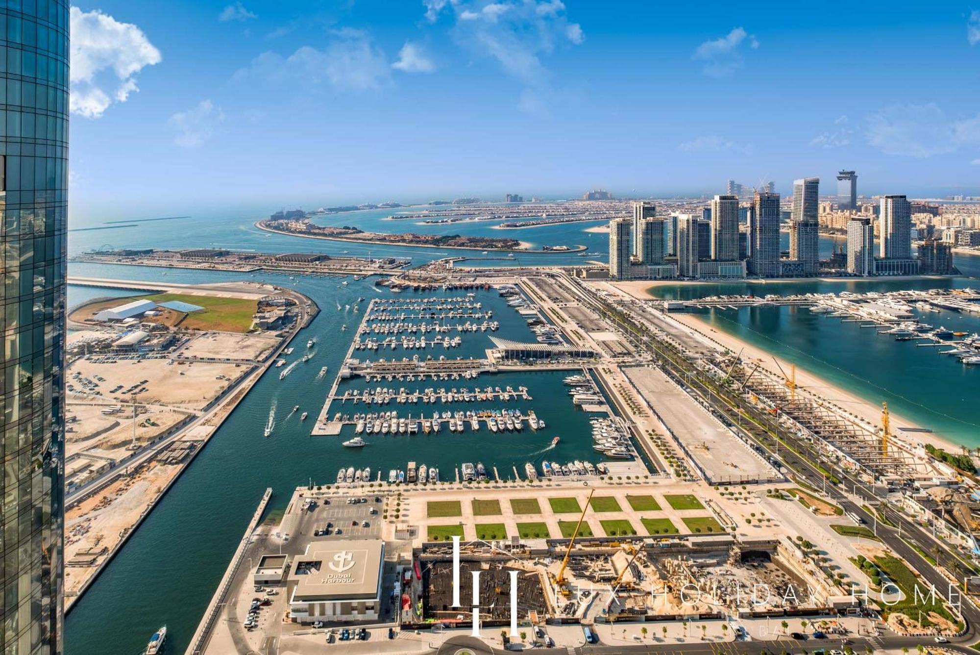 Lux - Lavish Suite With Full Palm Jumeirah View 1 Dubai Eksteriør bilde